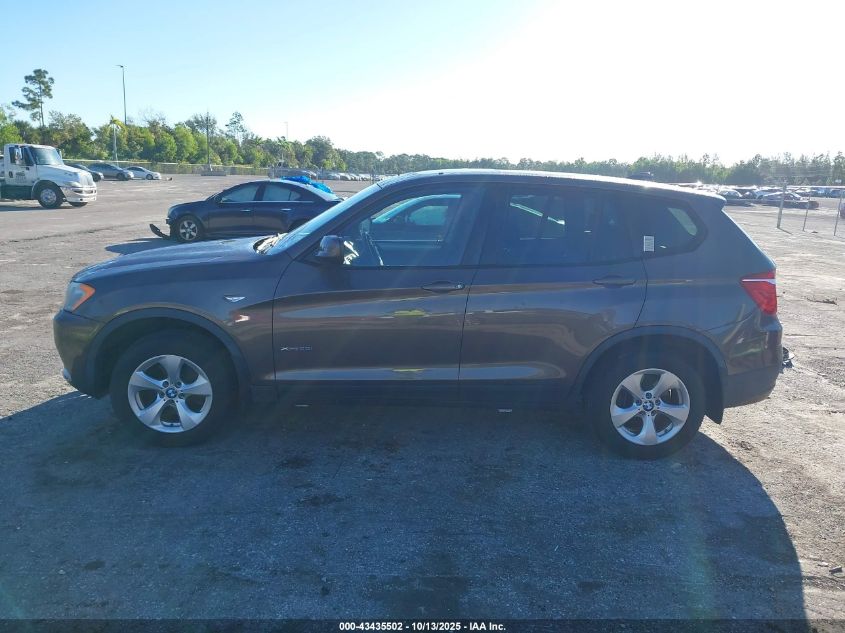 2011 BMW X3 xDrive28I VIN: 5UXWX5C57BL705114 Lot: 43435502