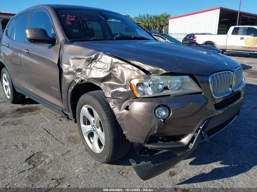 2011 BMW X3 xDrive28I VIN: 5UXWX5C57BL705114 Lot: 43435502