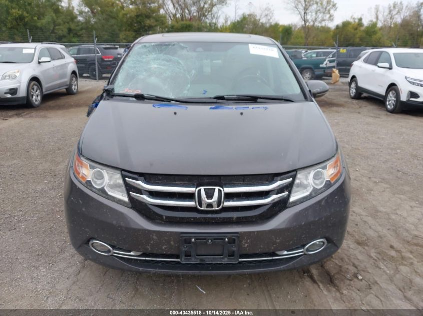 2014 Honda Odyssey Touring/Touring Elite VIN: 5FNRL5H97EB065709 Lot: 43435518