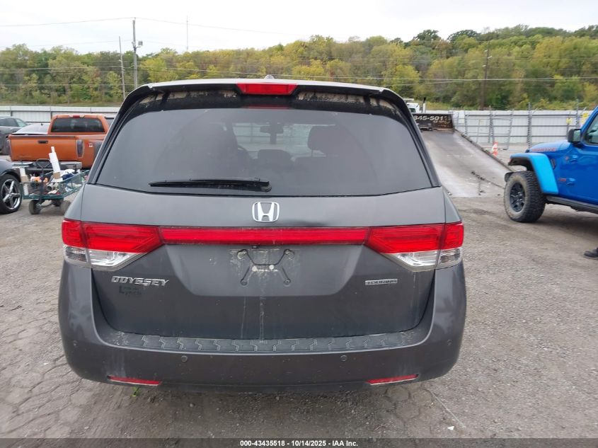 2014 Honda Odyssey Touring/Touring Elite VIN: 5FNRL5H97EB065709 Lot: 43435518