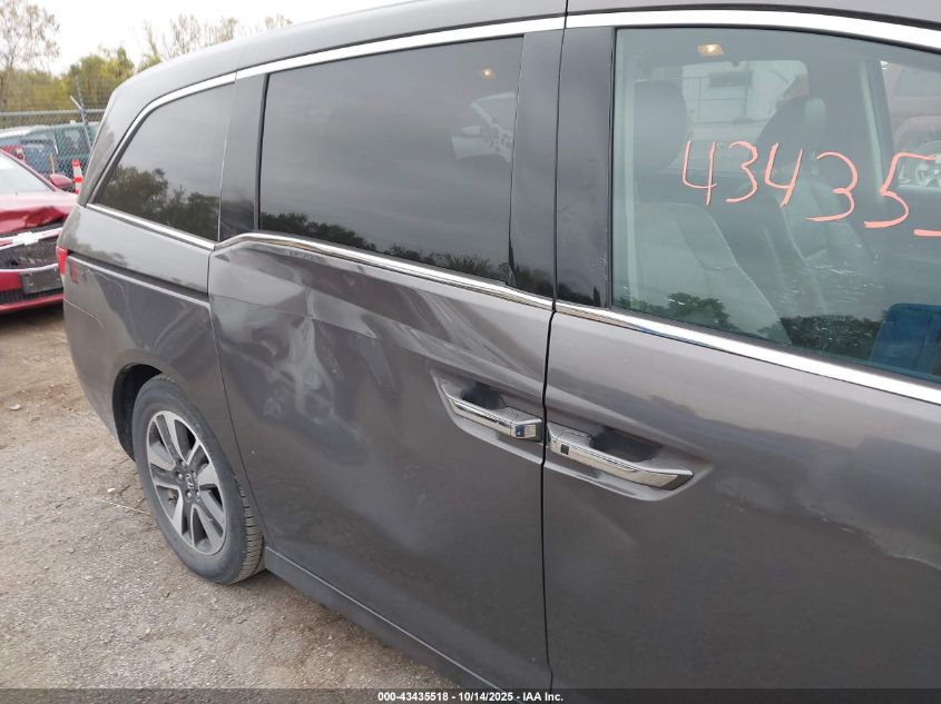 2014 Honda Odyssey Touring/Touring Elite VIN: 5FNRL5H97EB065709 Lot: 43435518