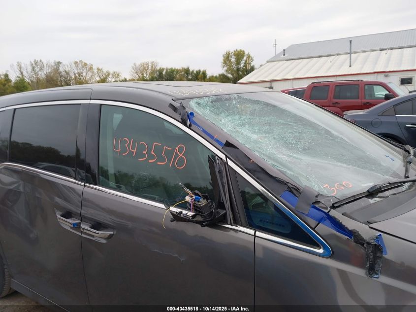 2014 Honda Odyssey Touring/Touring Elite VIN: 5FNRL5H97EB065709 Lot: 43435518