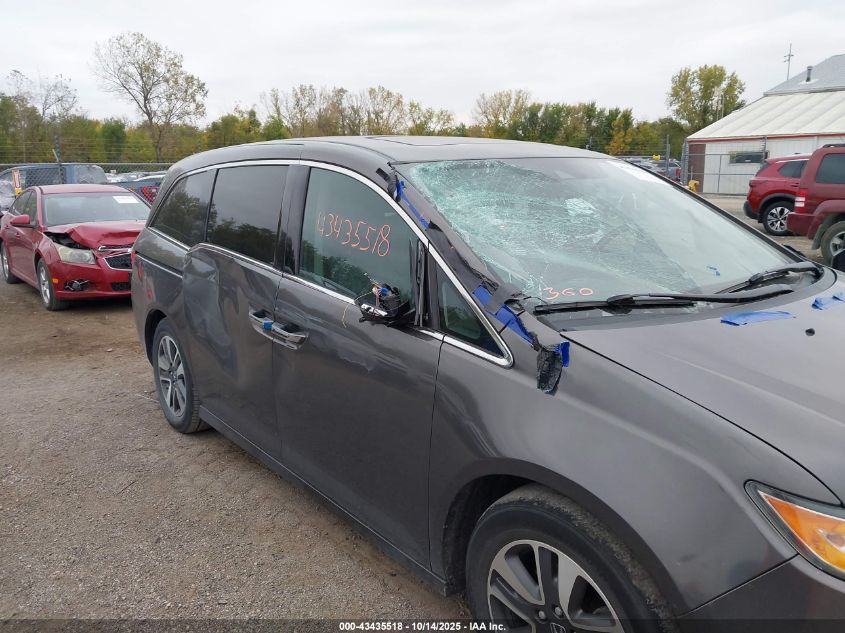 2014 Honda Odyssey Touring/Touring Elite VIN: 5FNRL5H97EB065709 Lot: 43435518