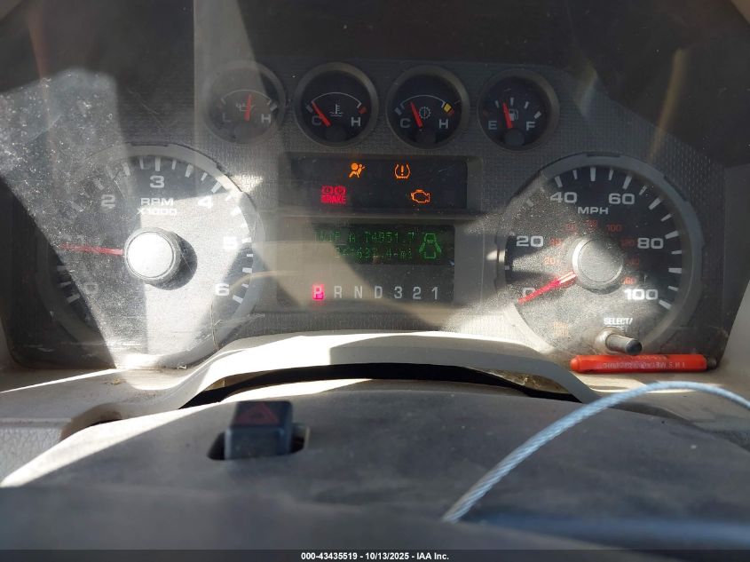 2008 Ford F-250 Xl VIN: 1FTNF20578ED77144 Lot: 43435519