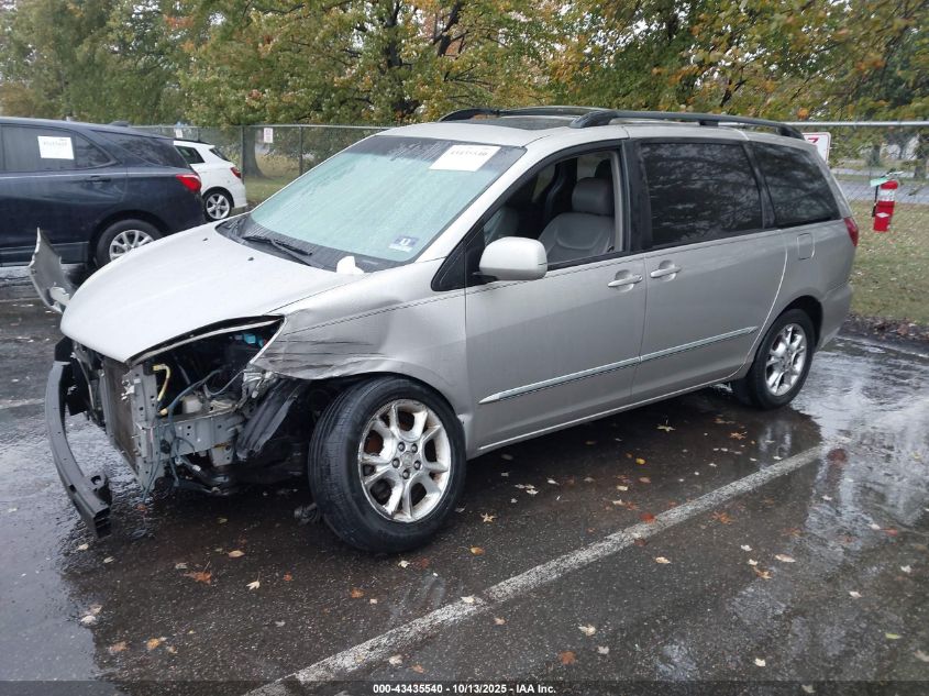 2005 Toyota Sienna Xle Limited VIN: 5TDBA22C05S036087 Lot: 43435540