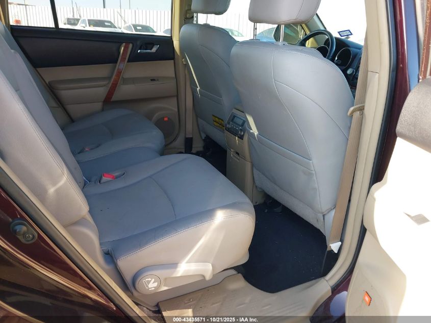 2013 Toyota Highlander Limited V6 VIN: 5TDYK3EH9DS106284 Lot: 43435571