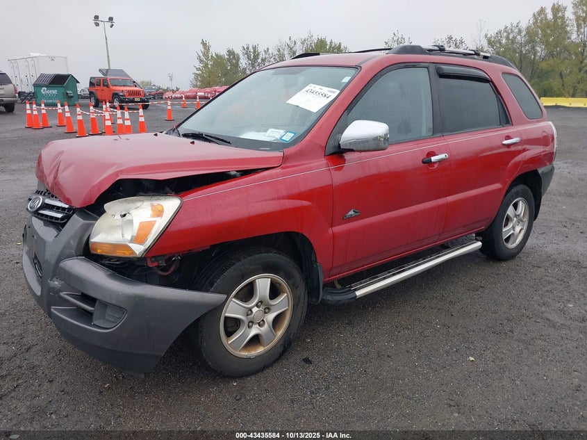 KNDJF724487491283 2008 KIA SPORTAGE photo no. 2