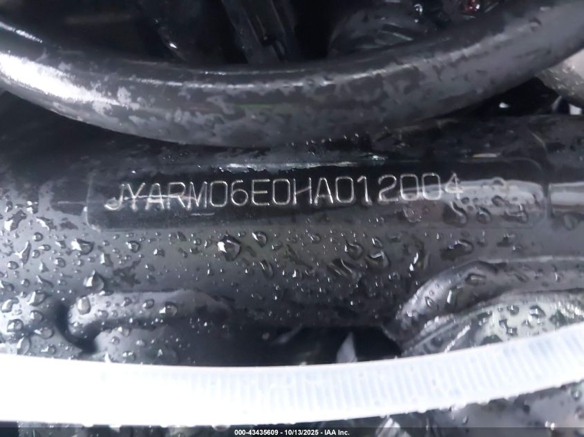 2017 Yamaha Fz07 VIN: JYARM06E0HA012004 Lot: 43435609