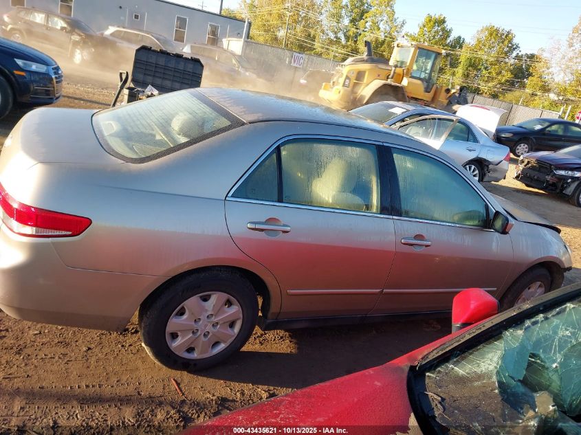 2003 Honda Accord 2.4 Lx VIN: 1HGCM56353A116925 Lot: 43435621