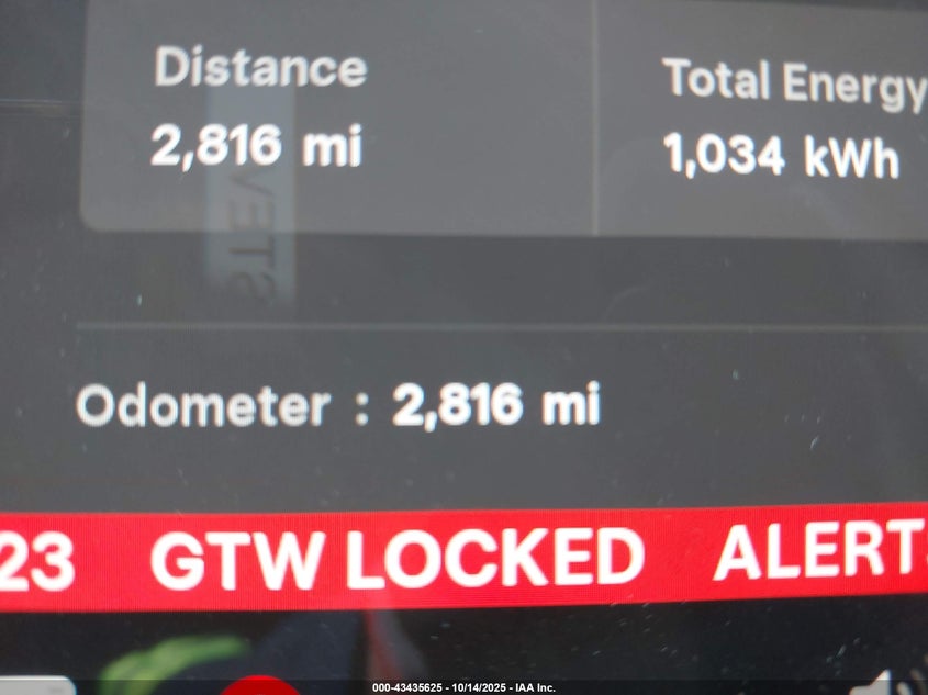 2026 Tesla Model Y Long Range Dual Motor All-Wheel Drive VIN: 7SAYGDED9TA440323 Lot: 43435625