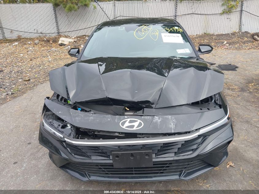2025 Hyundai Elantra Sel Sport VIN: KMHLM4DGXSU924792 Lot: 43435630