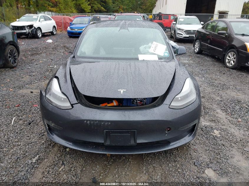2023 Tesla Model 3 Rear-Wheel Drive VIN: 5YJ3E1EA7PF677600 Lot: 43435631