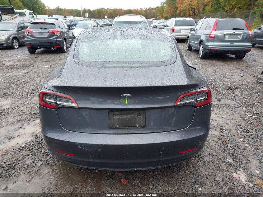 2023 Tesla Model 3 Rear-Wheel Drive VIN: 5YJ3E1EA7PF677600 Lot: 43435631