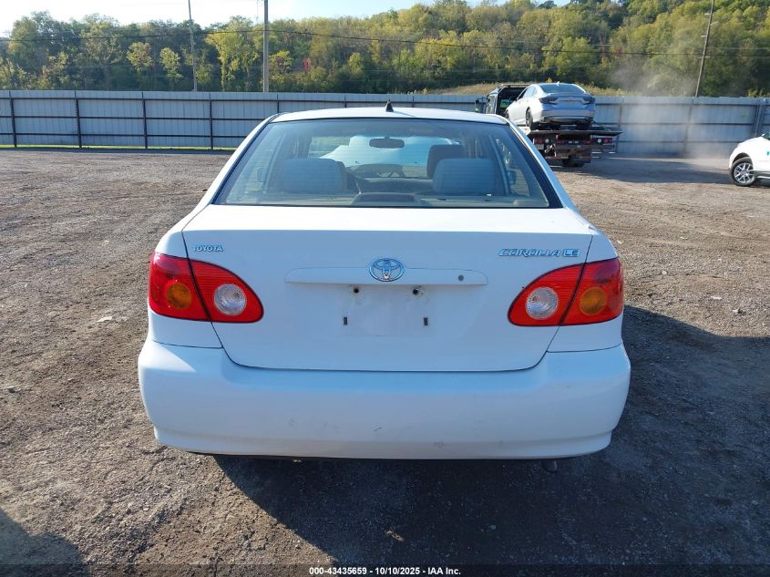 2004 Toyota Corolla Le VIN: 1NXBR32EX4Z326293 Lot: 43435659