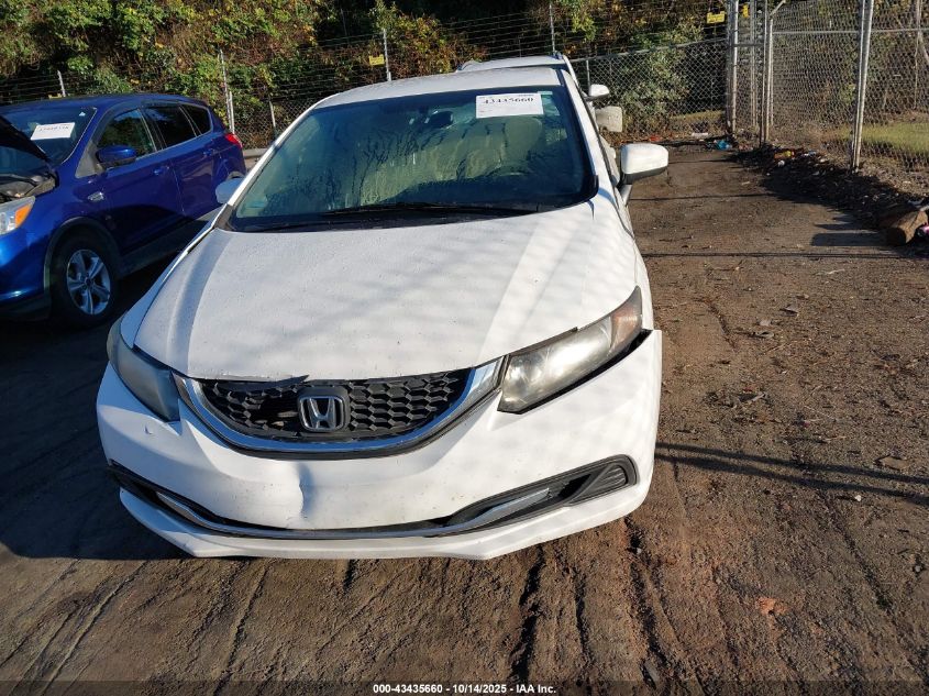 2015 Honda Civic Se VIN: 2HGFB2F70FH554195 Lot: 43435660