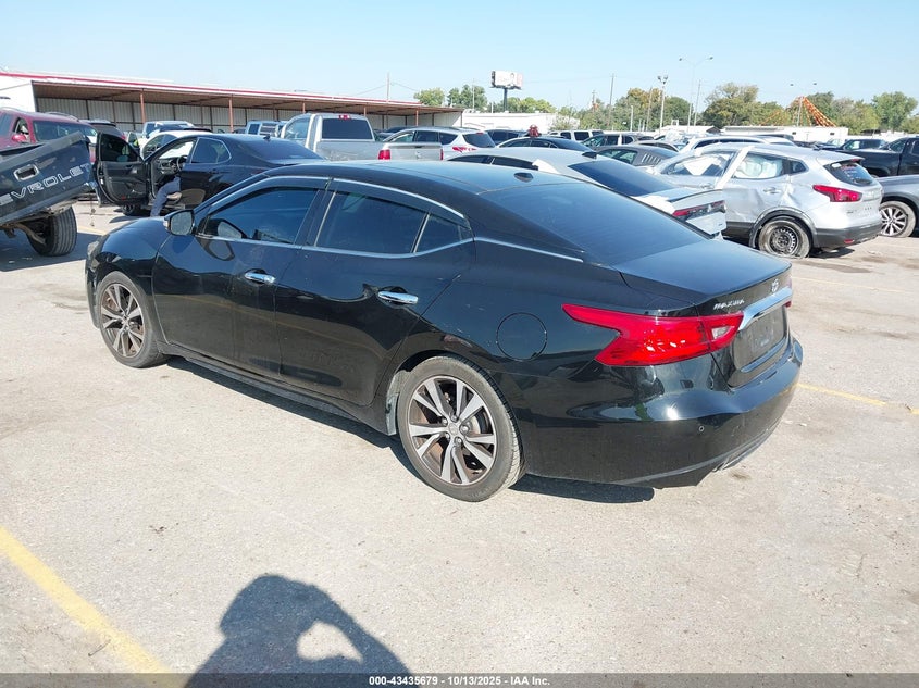 Vin: 1n4aa6apxjc367851, lot: 43930523, nissan maxima 3.5 sl 20183