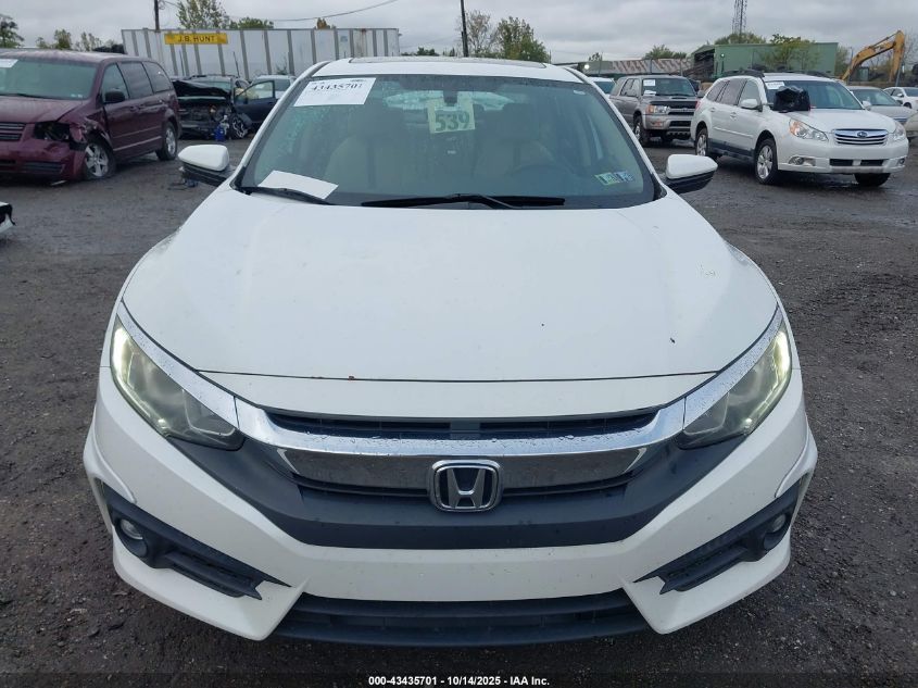 2016 Honda Civic Ex VIN: 2HGFC2F72GH520208 Lot: 43435701