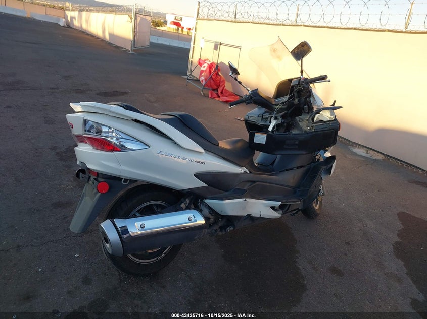 2009 SUZUKI AN400 JS1CK44A492100907