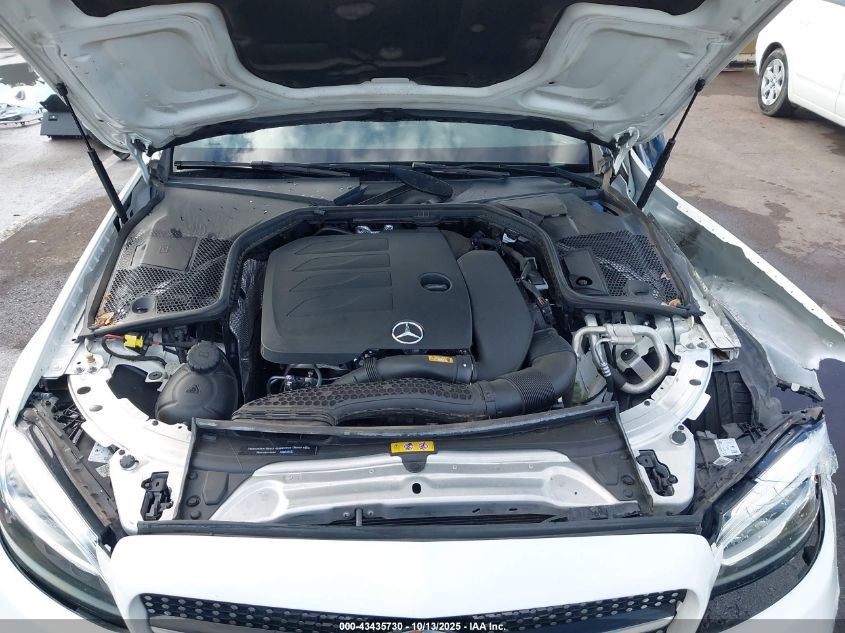 2019 Mercedes-Benz C 300 VIN: 55SWF8DB6KU313978 Lot: 43435730
