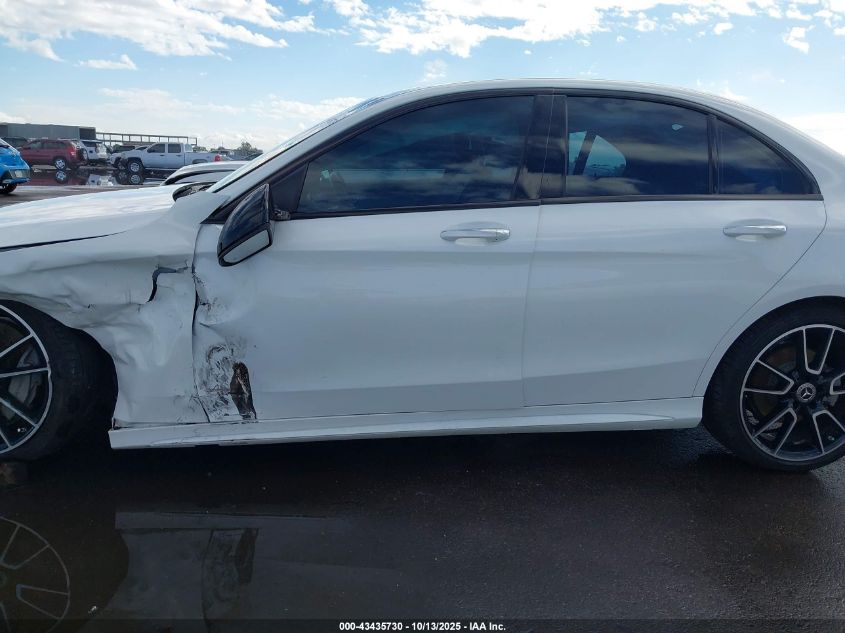 2019 Mercedes-Benz C 300 VIN: 55SWF8DB6KU313978 Lot: 43435730