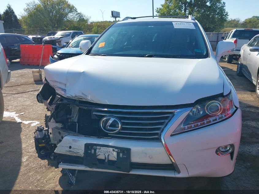 2015 Lexus Rx 350 VIN: 2T2BK1BA6FC328712 Lot: 43435731