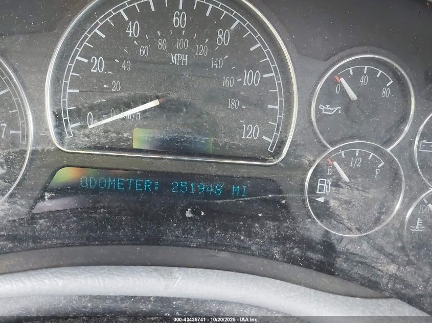 2005 Buick Rainier Cxl VIN: 5GADT13S052169136 Lot: 43435741