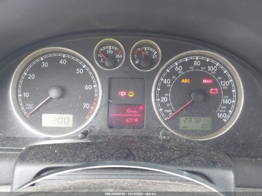 2003 Volkswagen Passat Gl VIN: WVWMD63BX3P038840 Lot: 43435749