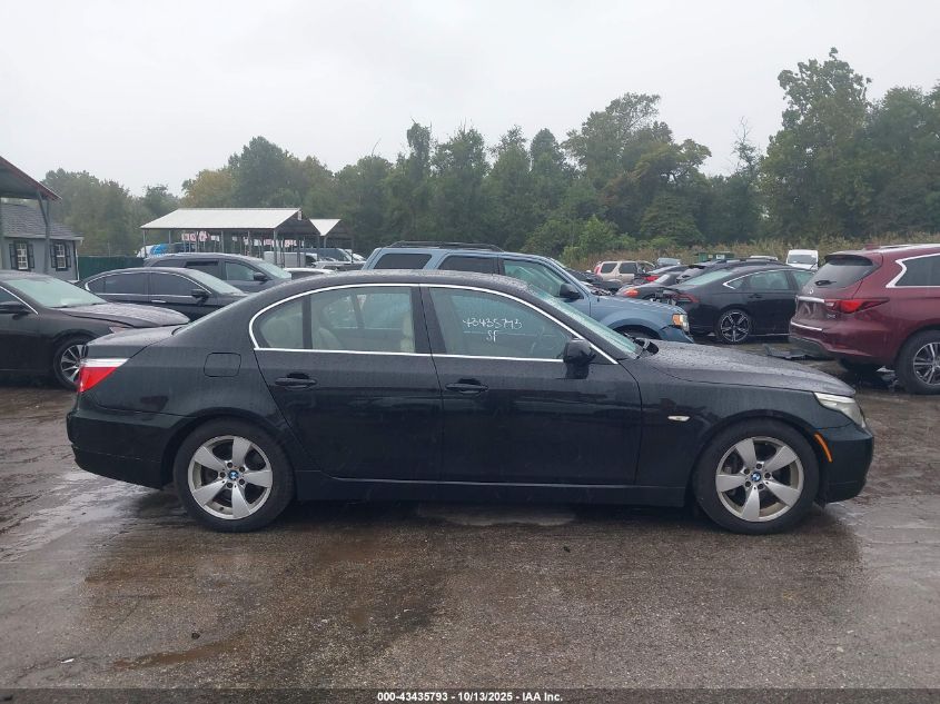 2008 BMW 528I VIN: WBANU53548CT12912 Lot: 43435793