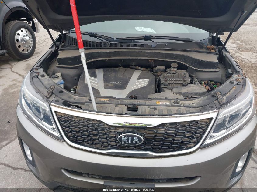2014 Kia Sorento Ex V6 VIN: 5XYKUDA73EG429215 Lot: 43435812