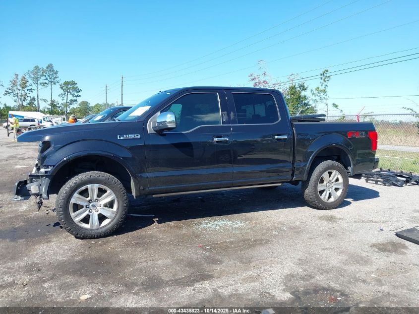 2020 Ford F-150 Platinum VIN: 1FTEW1E47LFB42952 Lot: 43435823