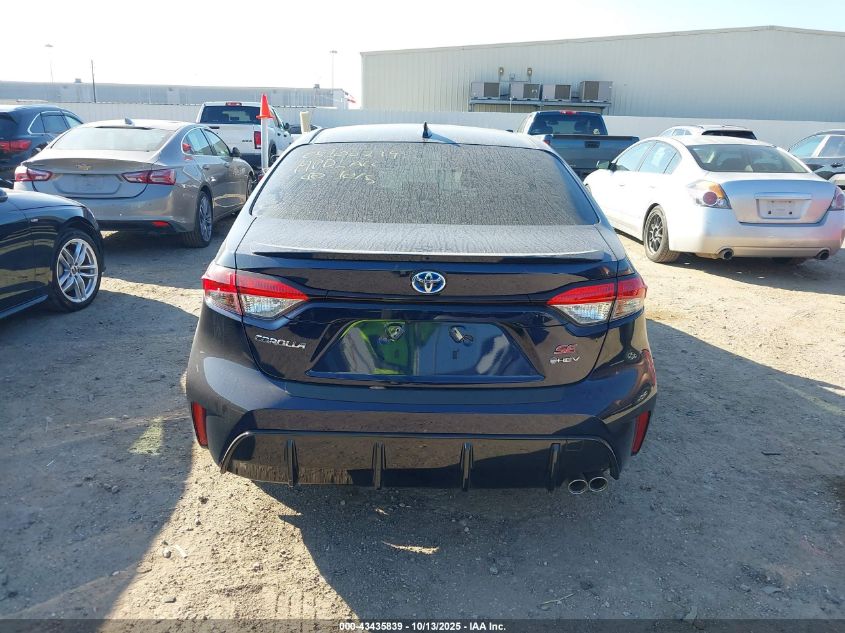 2025 Toyota Corolla Hybrid Se VIN: JTDBCMFE9S3074965 Lot: 43435839