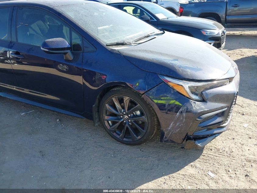 2025 Toyota Corolla Hybrid Se VIN: JTDBCMFE9S3074965 Lot: 43435839