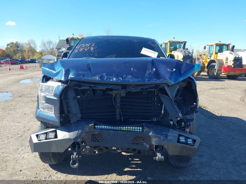 2017 Ford F-150 Xlt VIN: 1FTEX1C81HFB49874 Lot: 43435846