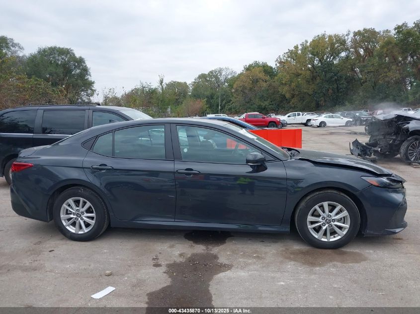 2025 Toyota Camry Le VIN: 4T1DAACK4SU004478 Lot: 43435870