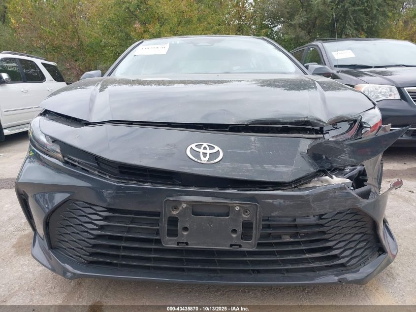 2025 Toyota Camry Le VIN: 4T1DAACK4SU004478 Lot: 43435870