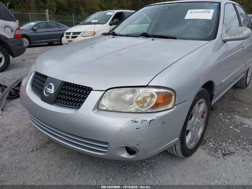 2006 Nissan Sentra 1.8S VIN: 3N1CB51A66L497761 Lot: 43435890