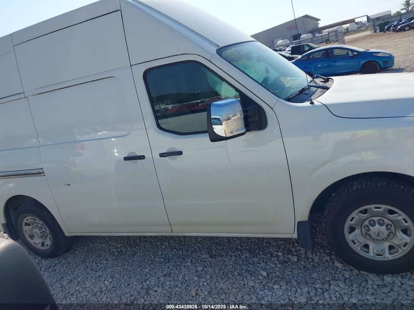 2021 Nissan Nv Cargo Nv2500 Hd Sv High Roof V8 VIN: 1N6AF0LY7MN802488 Lot: 43435926