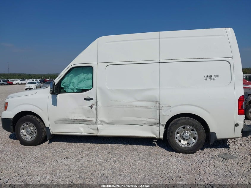 2021 Nissan Nv Cargo Nv2500 Hd Sv High Roof V8 VIN: 1N6AF0LY7MN802488 Lot: 43435926