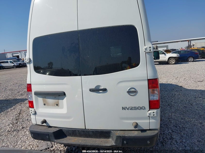 2021 Nissan Nv Cargo Nv2500 Hd Sv High Roof V8 VIN: 1N6AF0LY7MN802488 Lot: 43435926