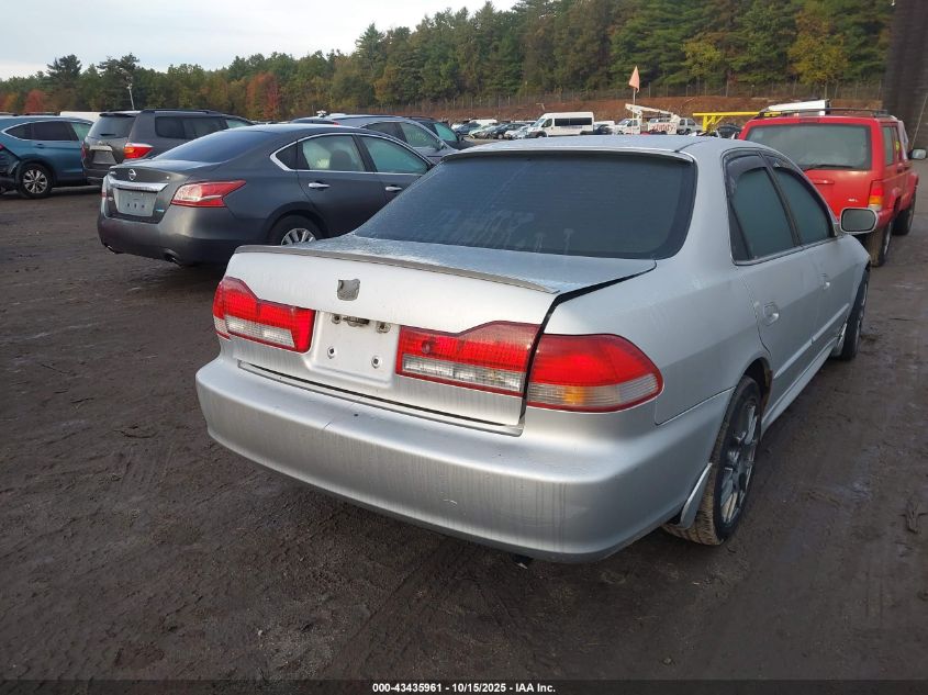 2002 Honda Accord Ex/Se VIN: 1HGCG668X2A158630 Lot: 43435961