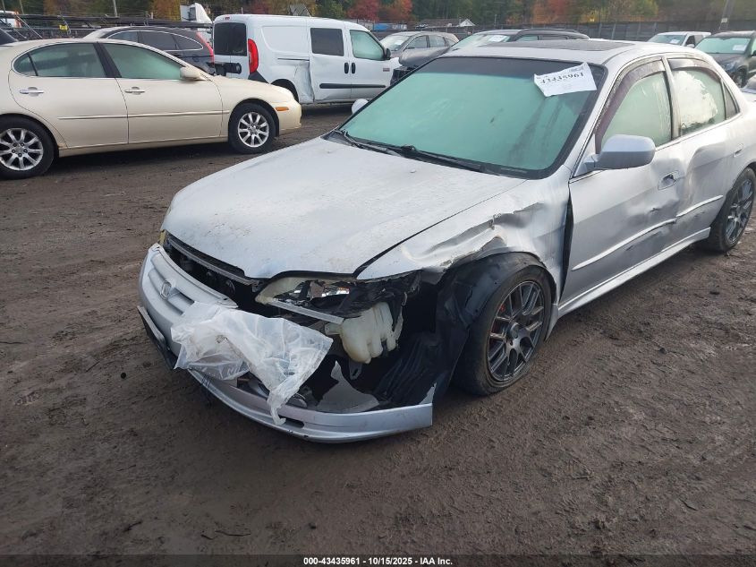 2002 Honda Accord Ex/Se VIN: 1HGCG668X2A158630 Lot: 43435961