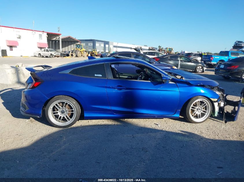 2017 Honda Civic Si VIN: 2HGFC3A50HH750245 Lot: 43436022