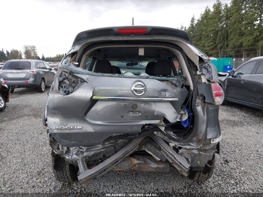 2016 Nissan Rogue S VIN: KNMAT2MV8GP658227 Lot: 43436032