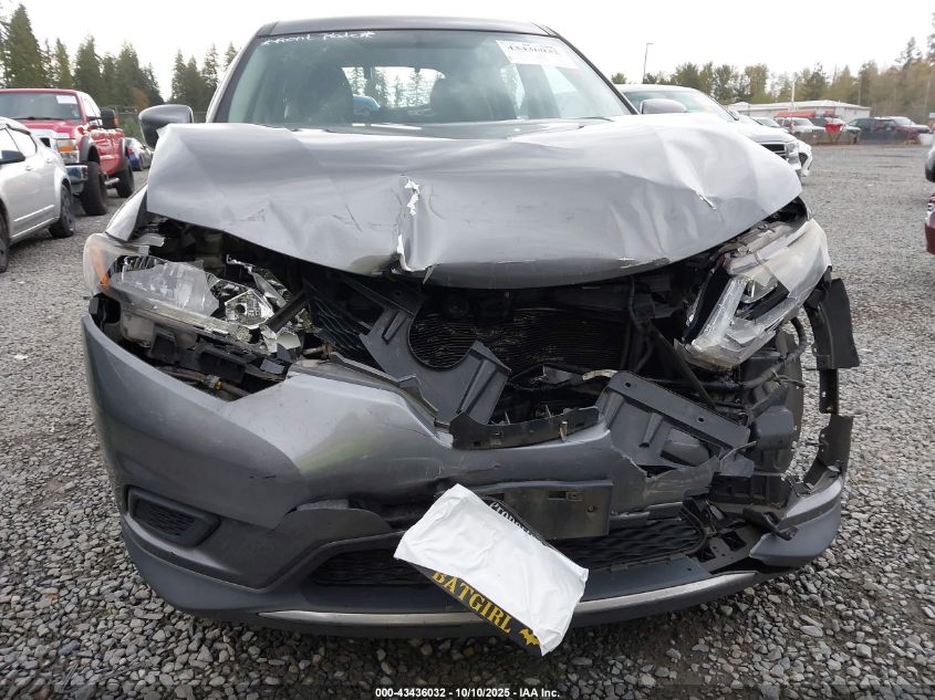 2016 Nissan Rogue S VIN: KNMAT2MV8GP658227 Lot: 43436032