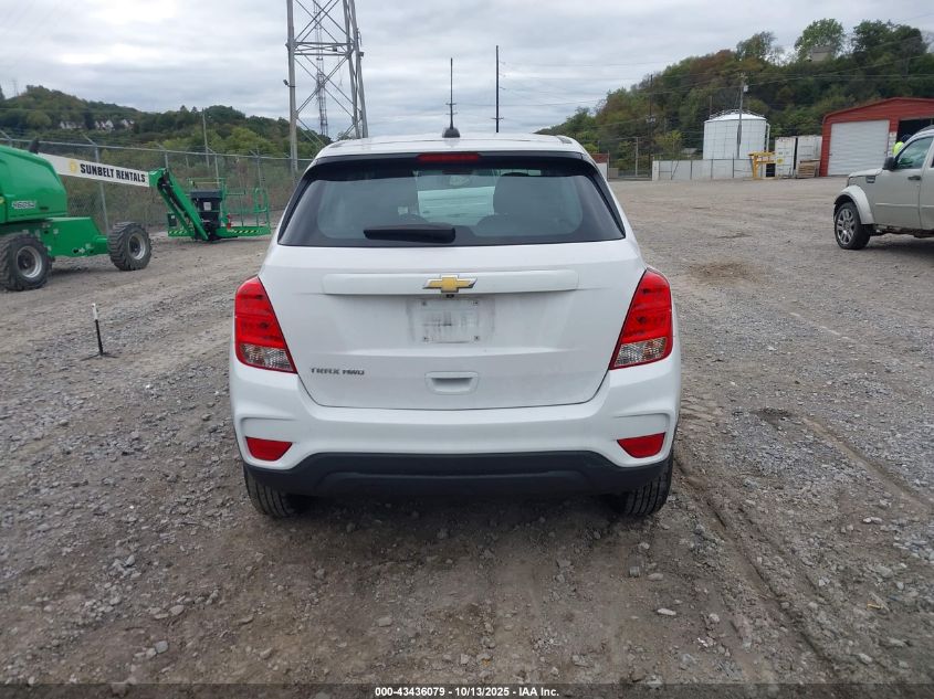2018 Chevrolet Trax Ls VIN: 3GNCJNSBXJL328690 Lot: 43436079