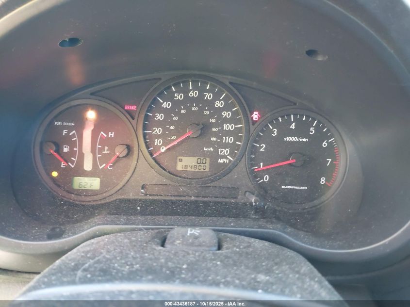 2007 Subaru Impreza 2.5I VIN: JF1GG616X7H809314 Lot: 43436187