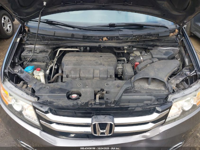 2014 Honda Odyssey Touring/Touring Elite VIN: 5FNRL5H97EB029325 Lot: 43436196