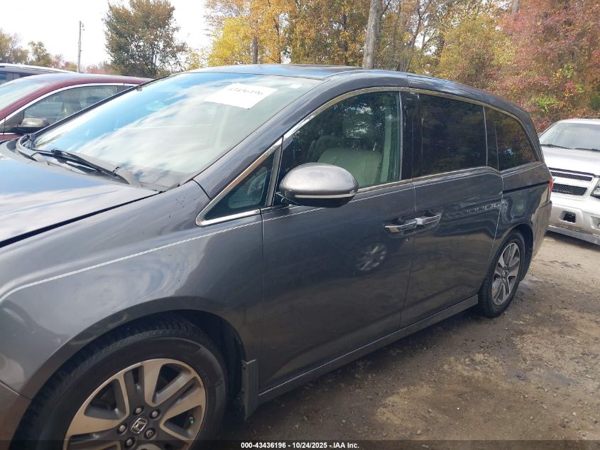 2014 Honda Odyssey Touring/Touring Elite VIN: 5FNRL5H97EB029325 Lot: 43436196