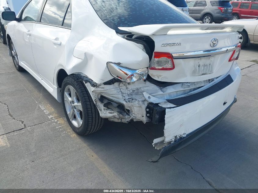 2013 Toyota Corolla S VIN: 2T1BU4EE2DC948968 Lot: 43436209