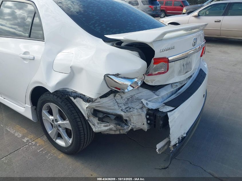 2013 Toyota Corolla S VIN: 2T1BU4EE2DC948968 Lot: 43436209